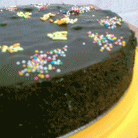 עוגת שוקולד שמתאימה לימי הולדת