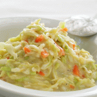 סלט כרוב אמריקאי (Coleslaw)