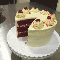 עוגת קטיפה אדומה