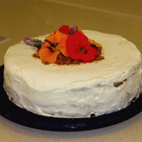 עוגת גבינה עם נגיעות בטטה ופקאן קלוי